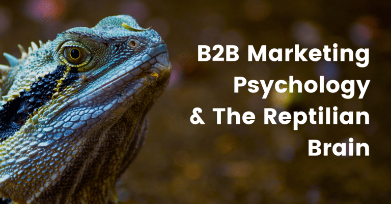 B2B Marketing Psychology & The Reptilian Brain image
